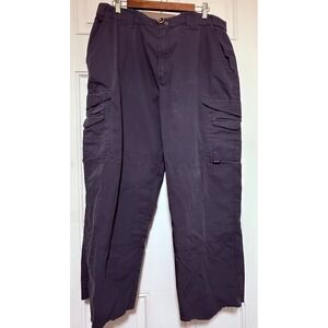 Men's Tru Spec Vintage Cargo Pants Size 38X32 Bottom Has Been Altered Unfinished